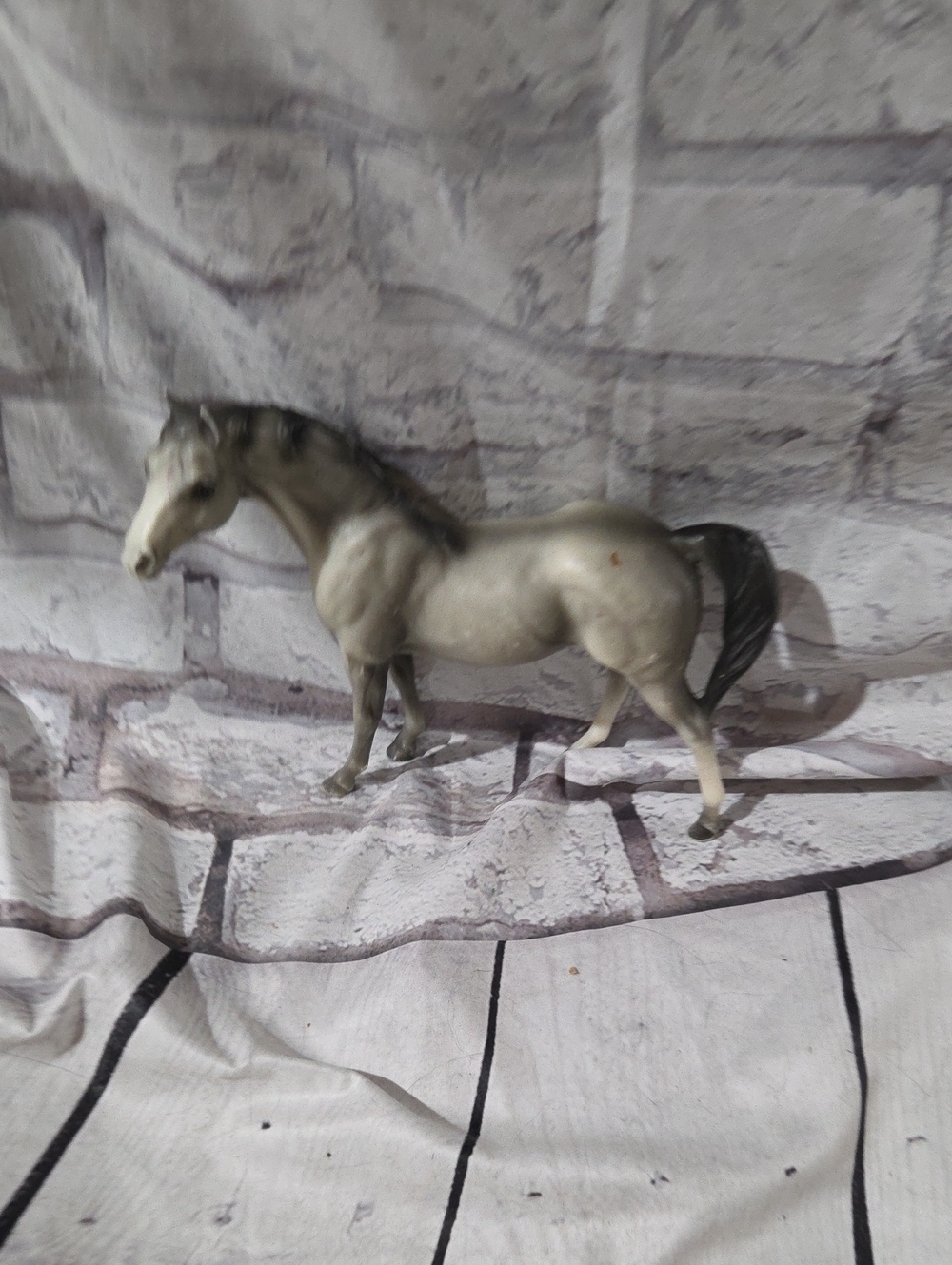 Classic Breyer Horse Figurine in Gray